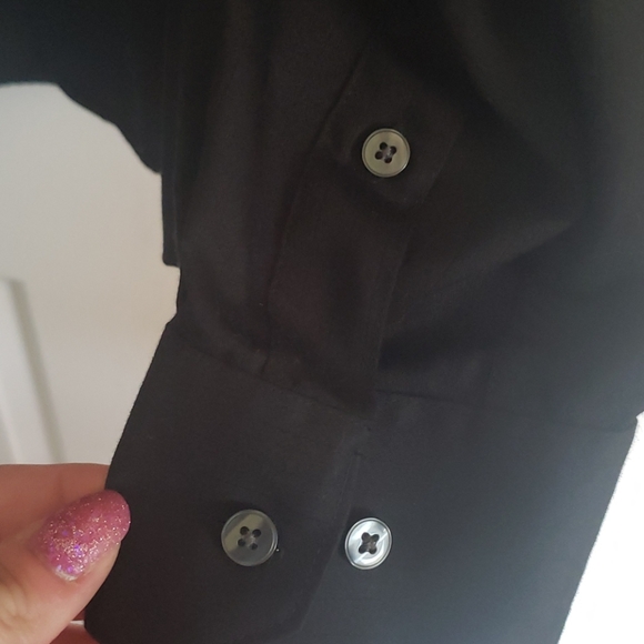 Men's black button down - Picture 2 of 4